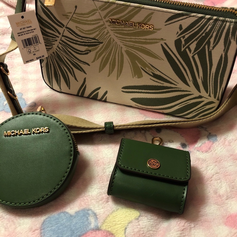 MK Cross body bag w satchel